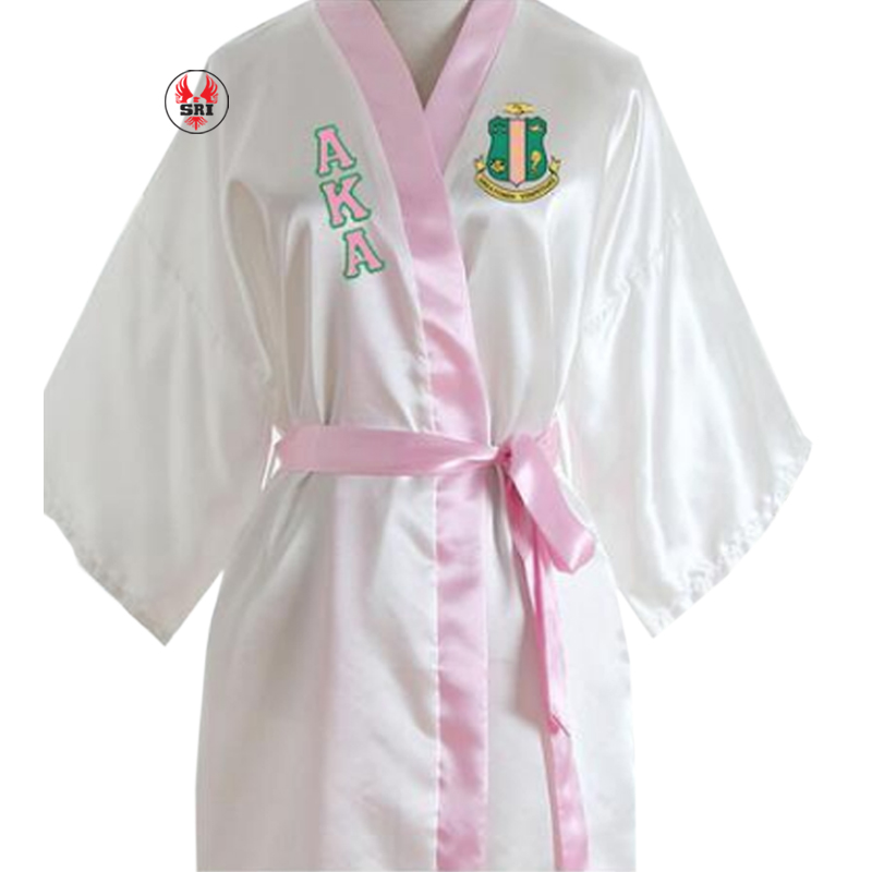 Alpha Kappa Alpha Satin Robe – Sorority and Fraternity International
